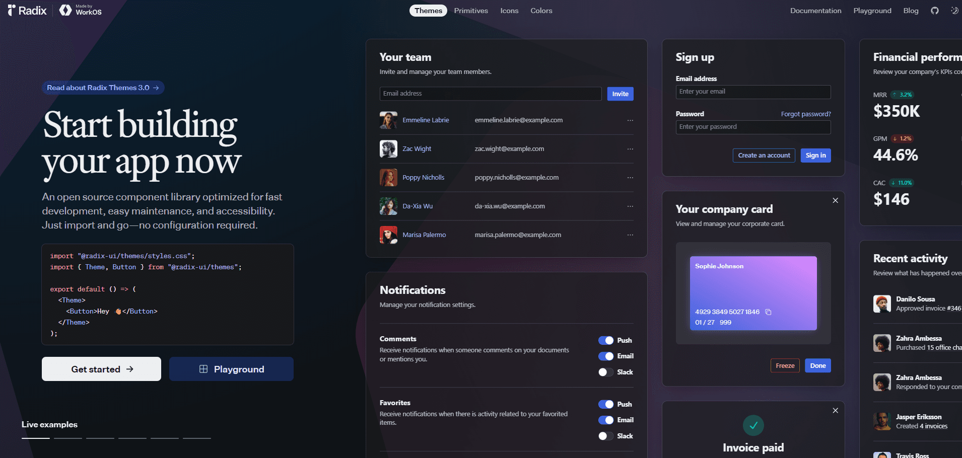Radix UI