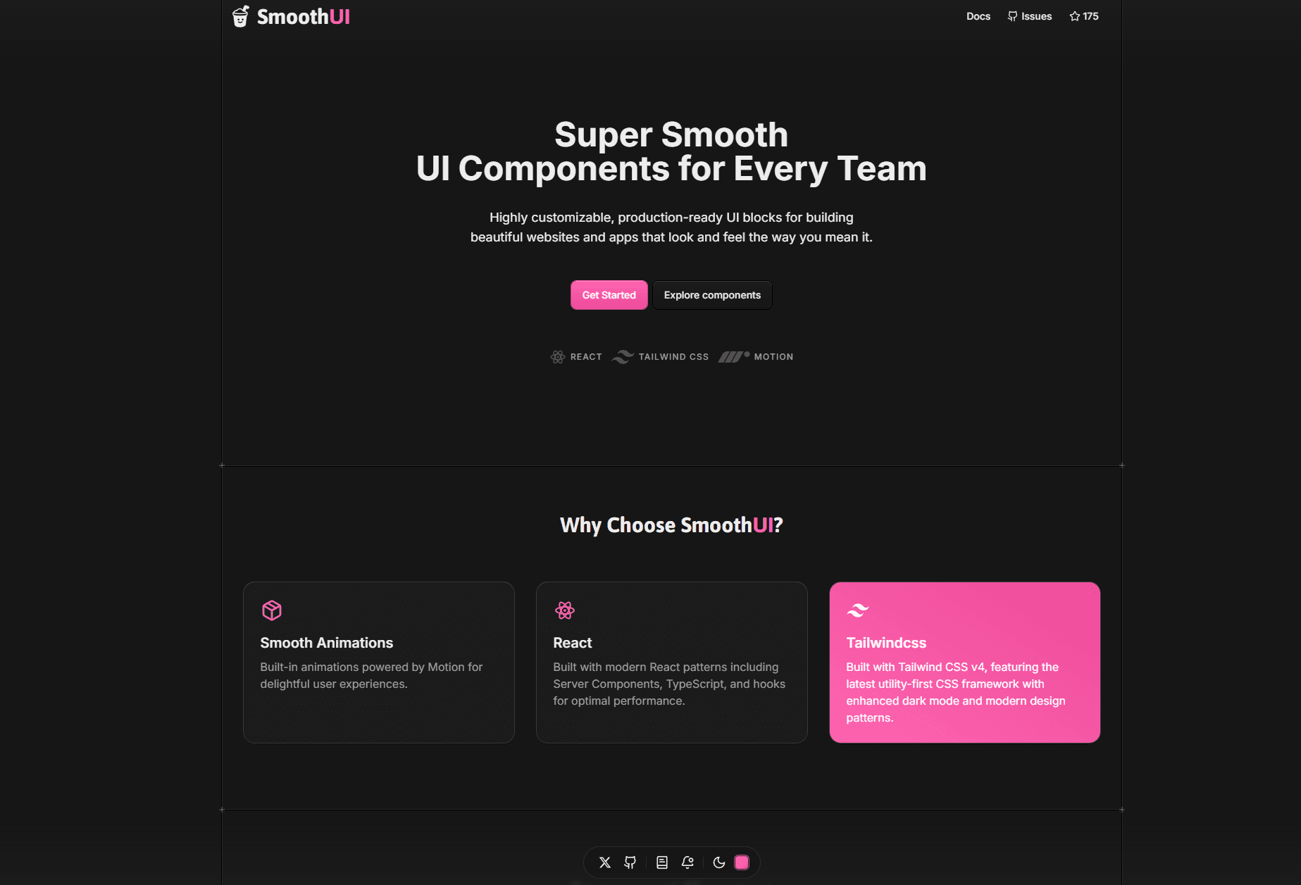 Smooth UI