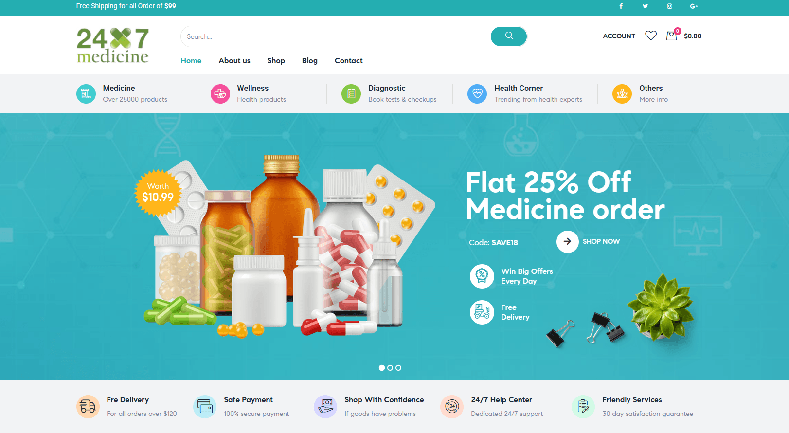 Medicin24x7-us project thumbnail
